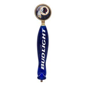 Budlight Beer Tap Handle Draft Draught Bar Blue 13 1/4 Inches New